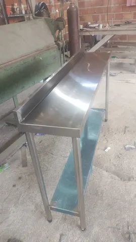 Mesa inoxidável bancada inox - Foto 3