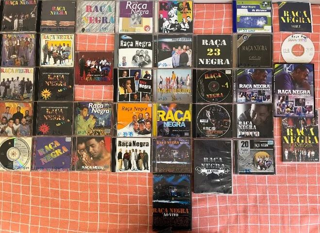Coleção Completa CD Banda Raça Negra
