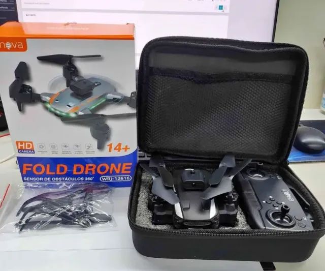 Drone com sensor de obstáculo
