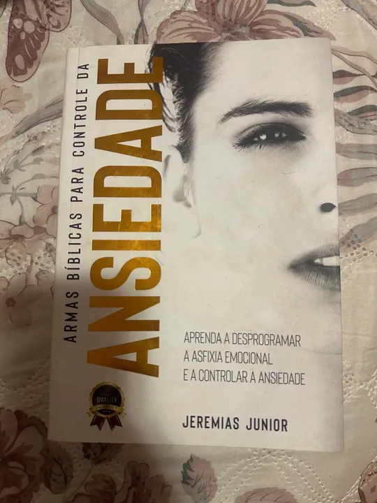 Livro armas bíblicas para controlar a ansiedade