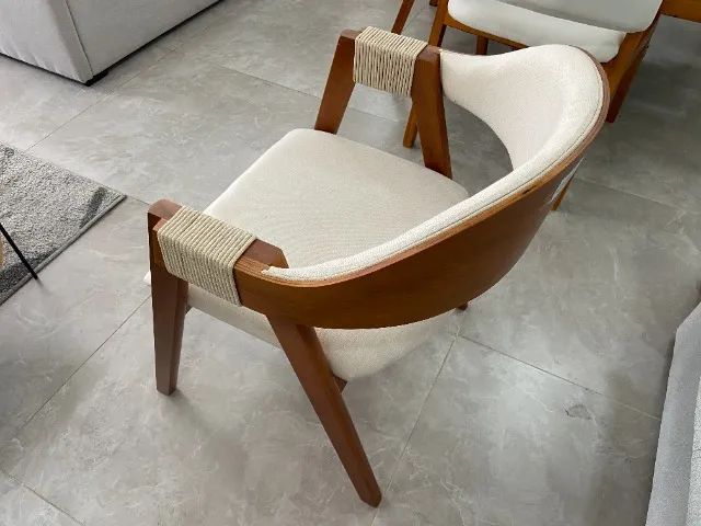 Cadeira Estilo Poltrona - Conforto Extra para sua Sala de Jantar! - Foto 2