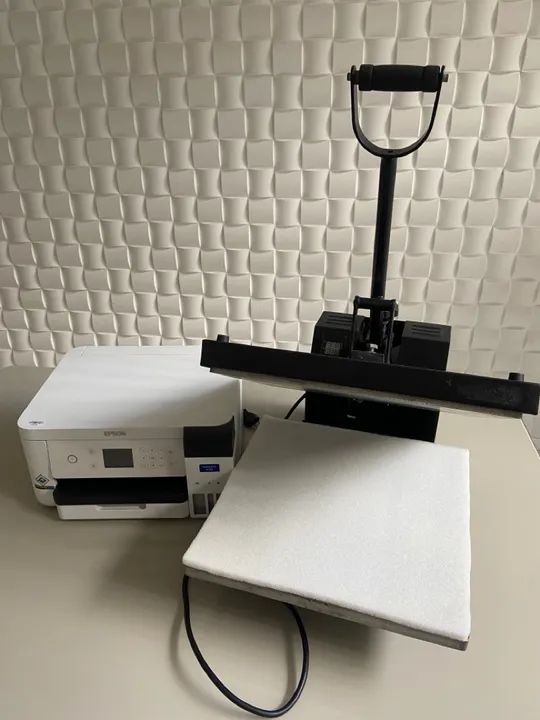 Prensa térmica para sublimação e impressora Epson - Foto 2
