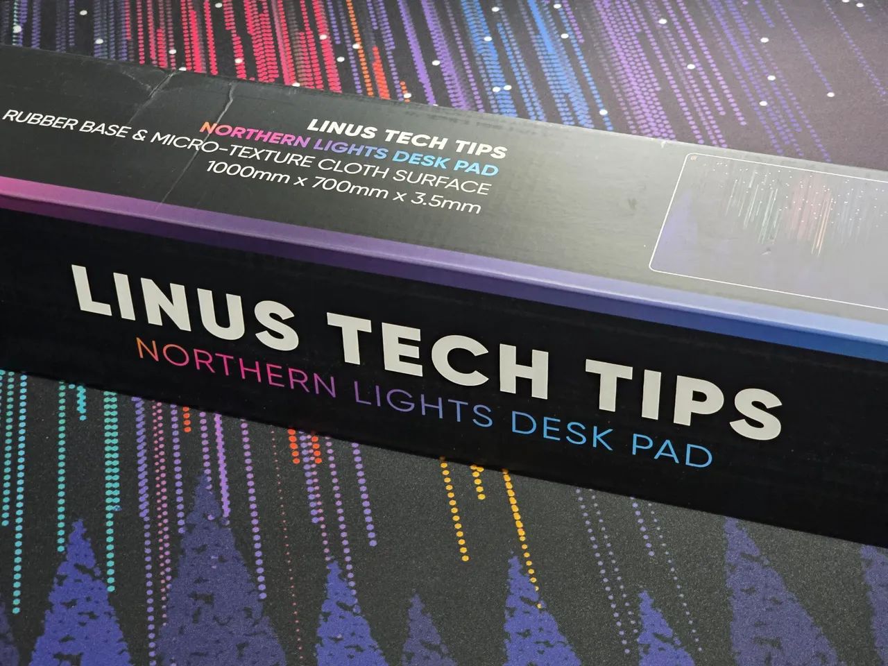 Mousepad/Deskpad LTT Northern Lights 100cm x 70cm