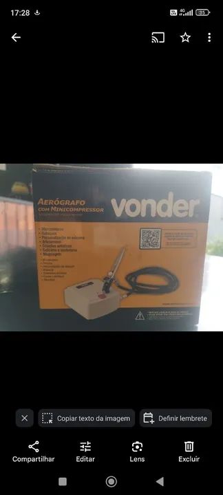 Compressor de Ar para Pintura Airbrush - Foto 4