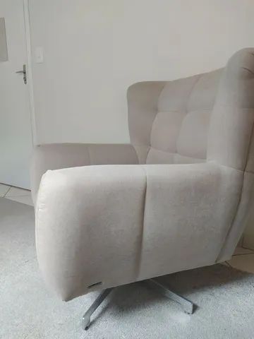 Poltrona Decorativa Base Giratoria Keoma - Foto 5