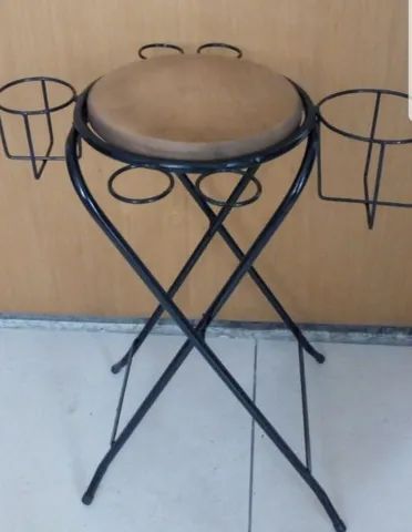 Mesa portátil rústica 
