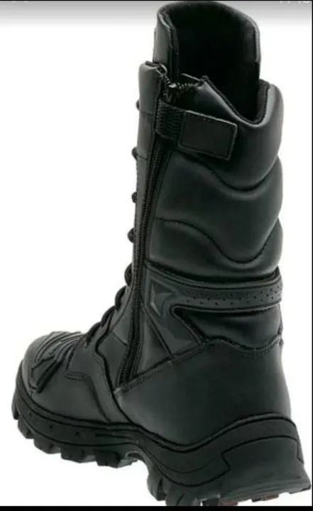 Bota Tática Militar Impermeável Preto