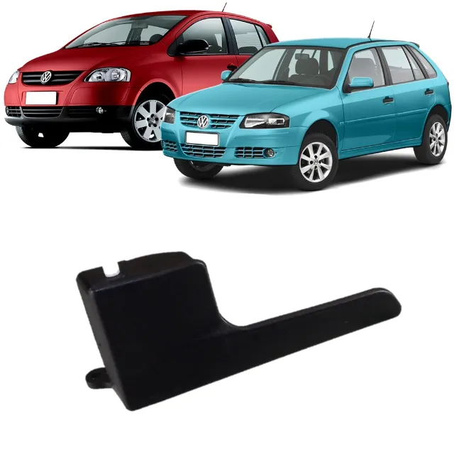Maçaneta Puxador Interna para o Volkswagen Gol G4 e Fox 2003 - 2009 Preta
