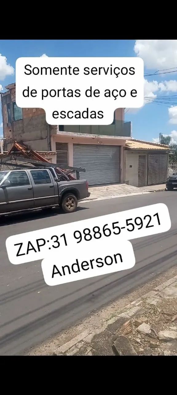 Portas de aço fabricação e reforma  - Foto 4