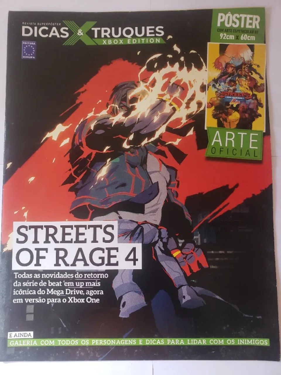 1 Poster Xbox Street Of Rage 4