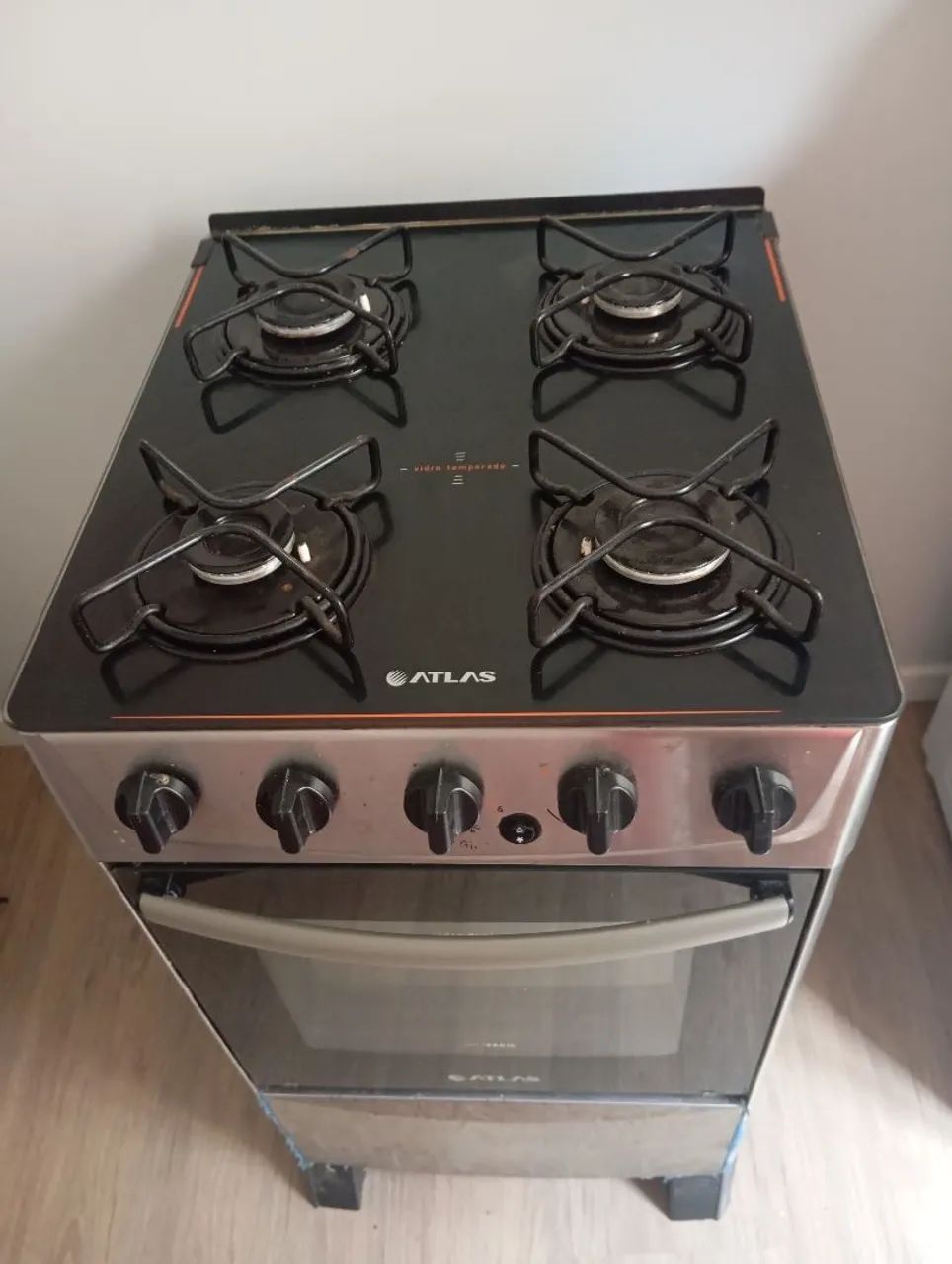 Fogão atlas 4 bocas de inox - Foto 2