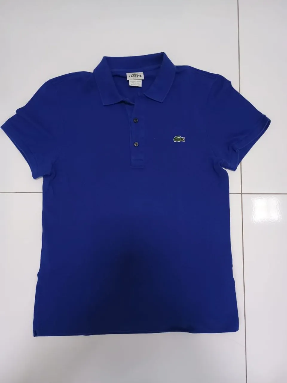 Camisa Polo Lacoste Azul - Original