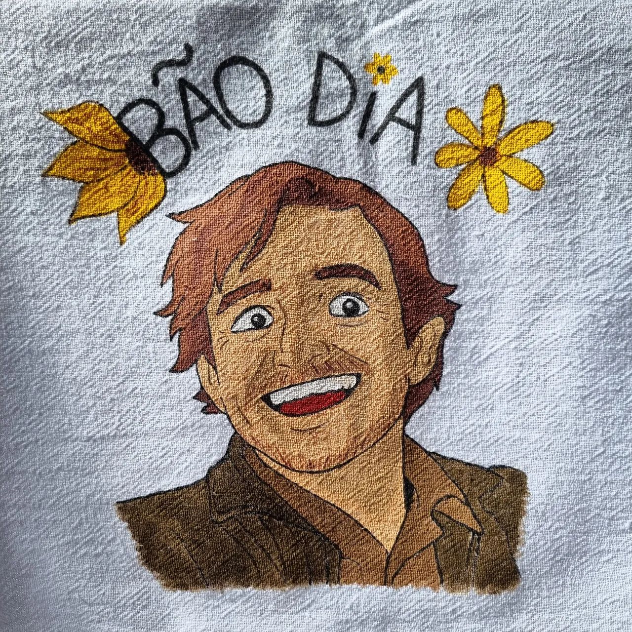 pano de prato Pedro Pascal meme  - Foto 2