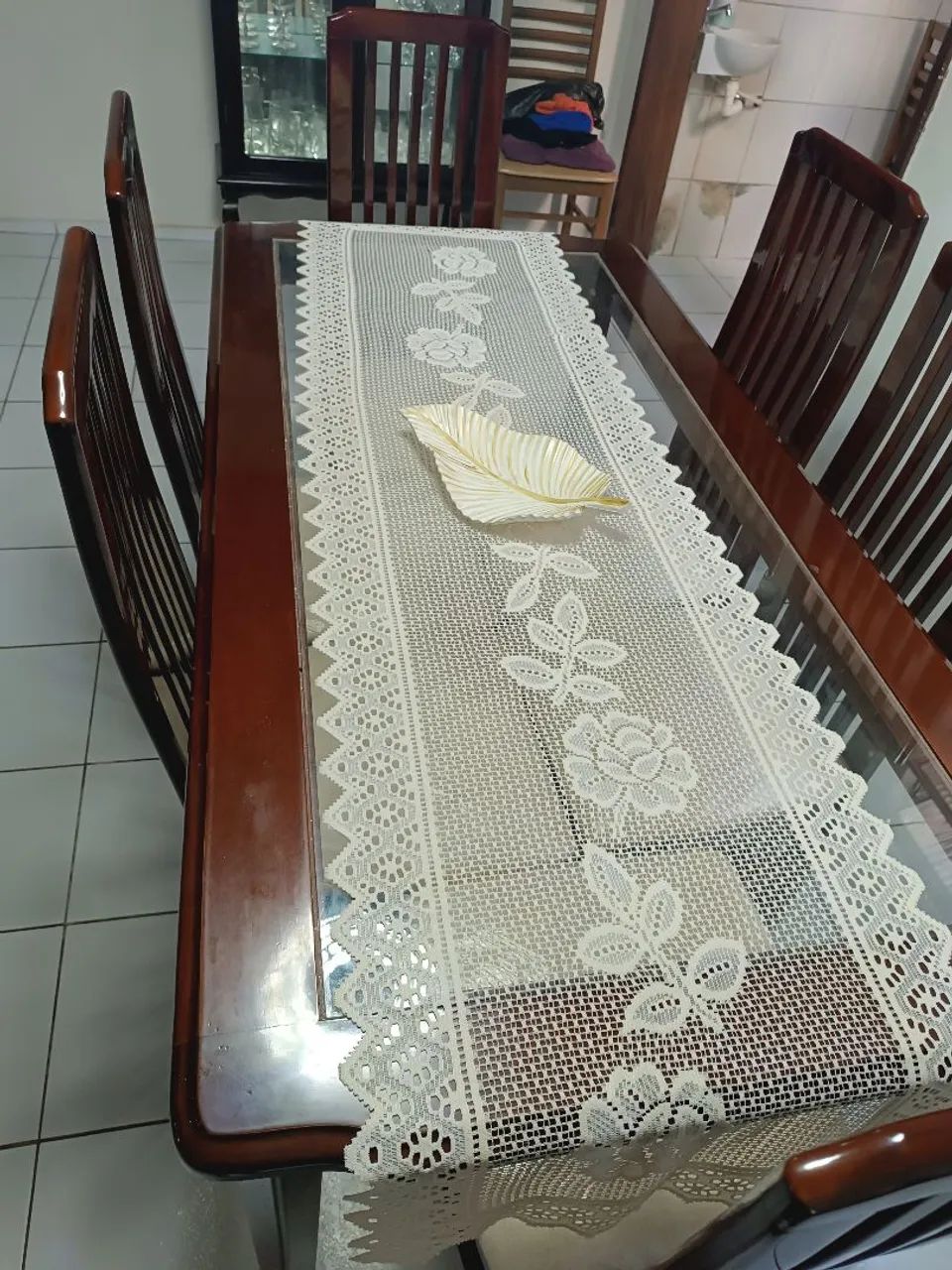 Conjunto de cadeiras de madeira maciça - Foto 2
