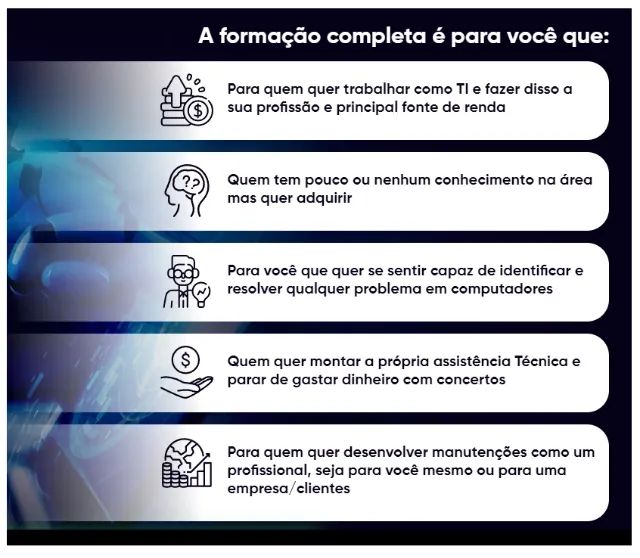 Formação Técnico em Informática 2.0 - Robson Costa