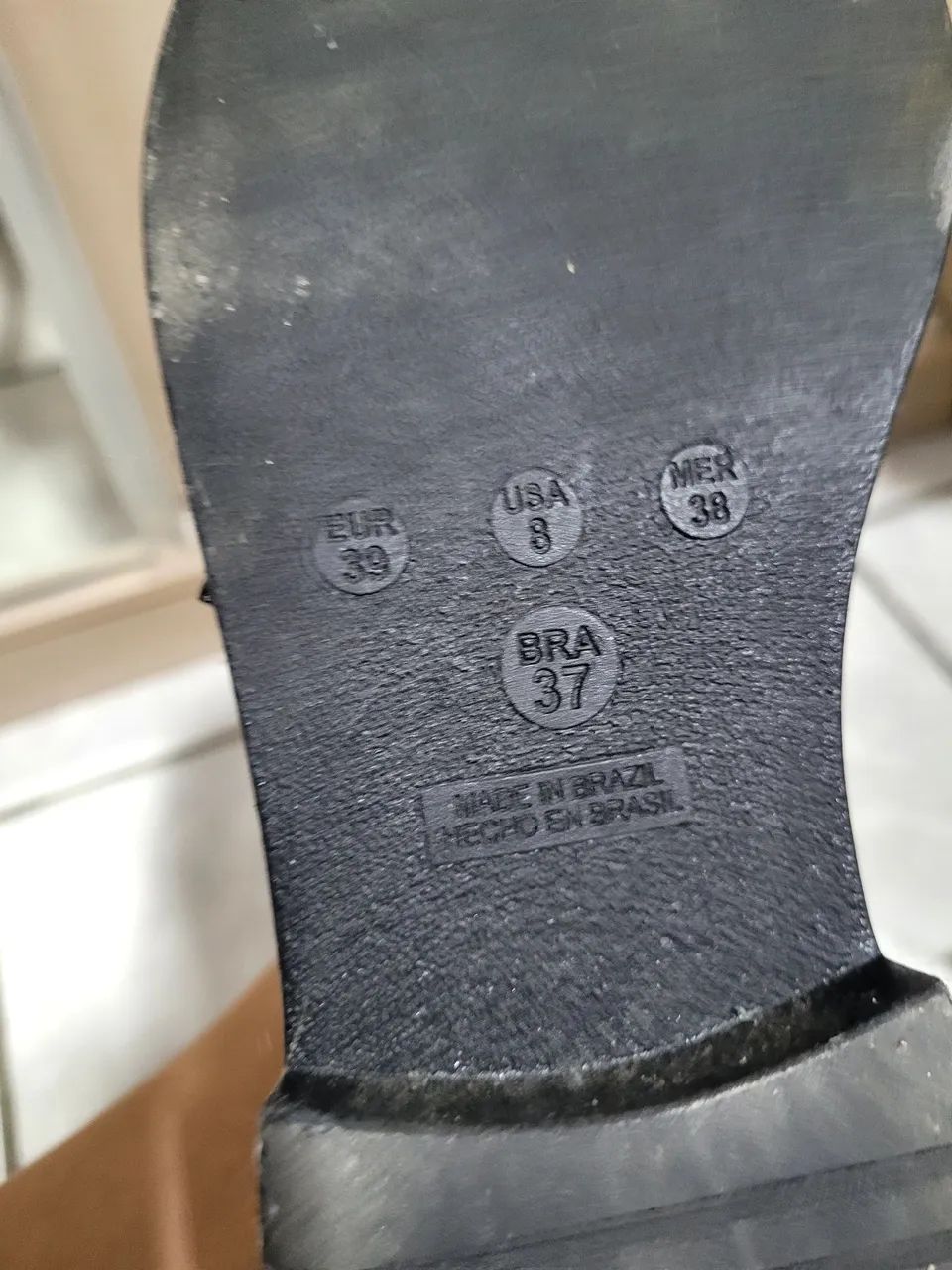 Bota coturno branca  - Foto 4