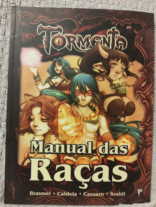Manuais e livros de RPG (Tormenta e D20 System) 