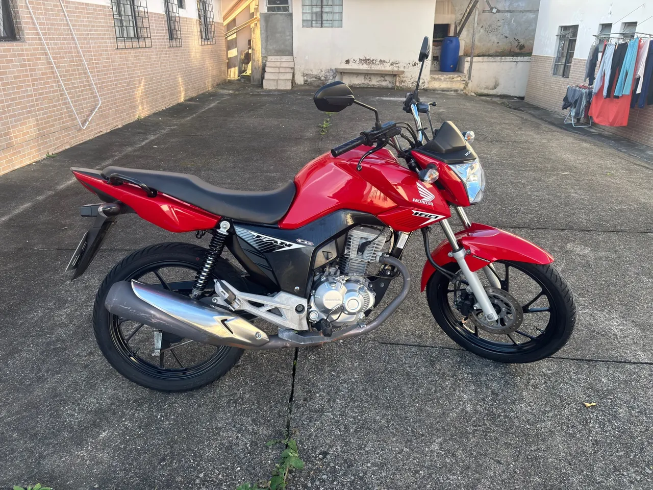 Vendo CG Fan 160 2021 impecável Baixa KM