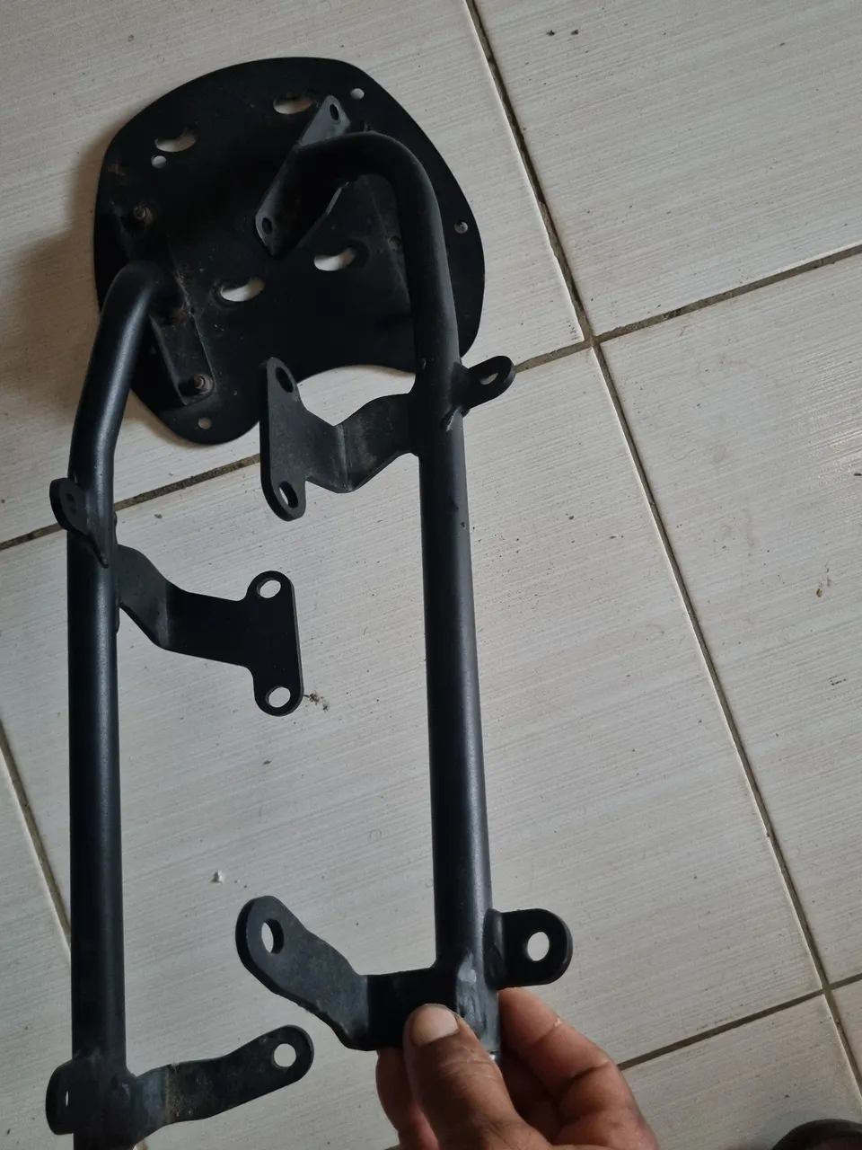 Suporte para baú da 500x comprei na convem