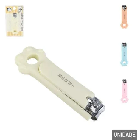 [Novo] Cortador de Unha Inox Infantil 6cm - Patinhas ou Ursinhos. Últimas Unidades!