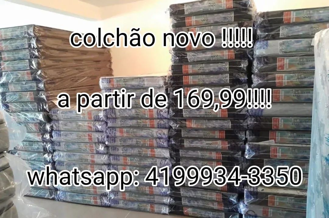Colchão Novo - A Partir de R$ 169,99!!!
