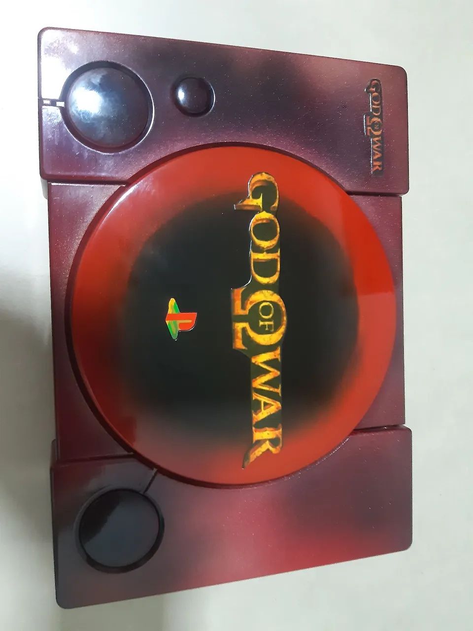 Playstation 1 Customizado God of War   - Foto 3