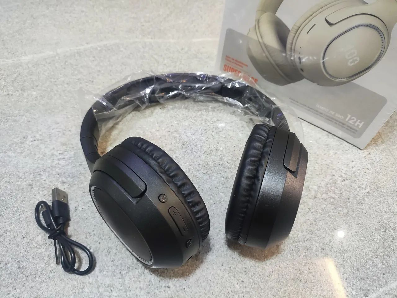 Fone de ouvido bluetooth hmaston 12h bateria - Foto 4