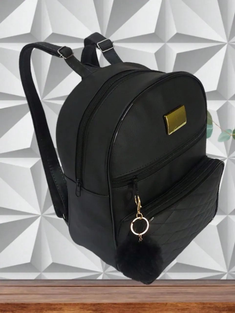 Mochila Feminina Bolsa Juvenil De Costas com Alça - Foto 3