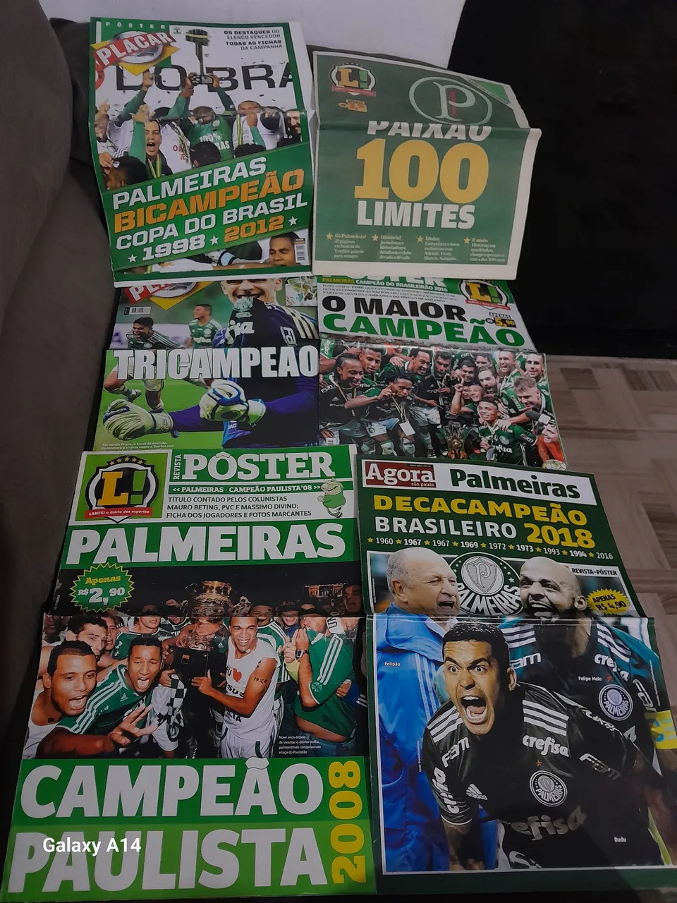 Revistas Históricas do Palmeiras - Coleção Campeã