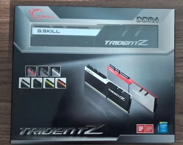 Kit Memória G.skill Tridentz 16 Gb Ddr4 4000 Mhz Seminova