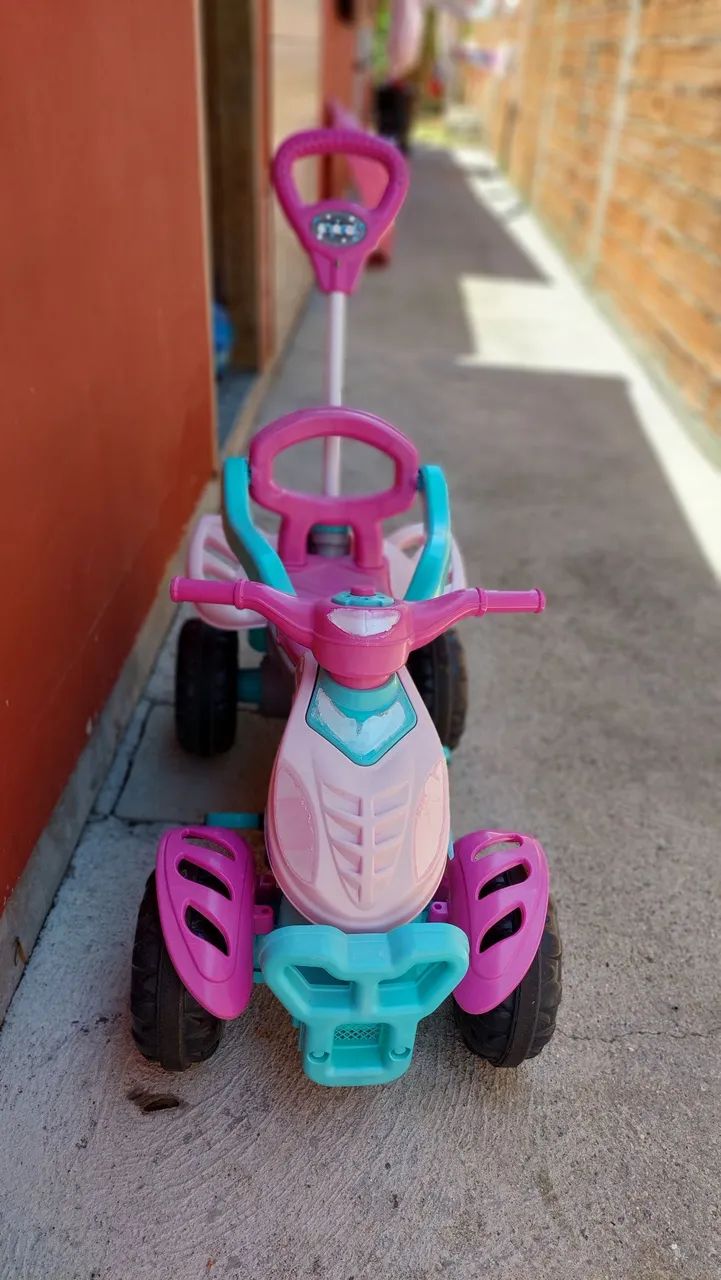 Quadriciclo infantil passeio e pedal.  - Foto 4