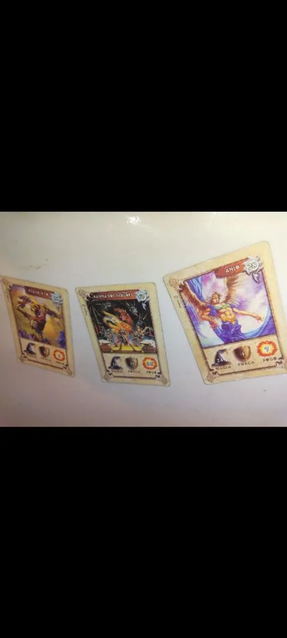 Carta Colecionável Anjo Dragões - Foto 5