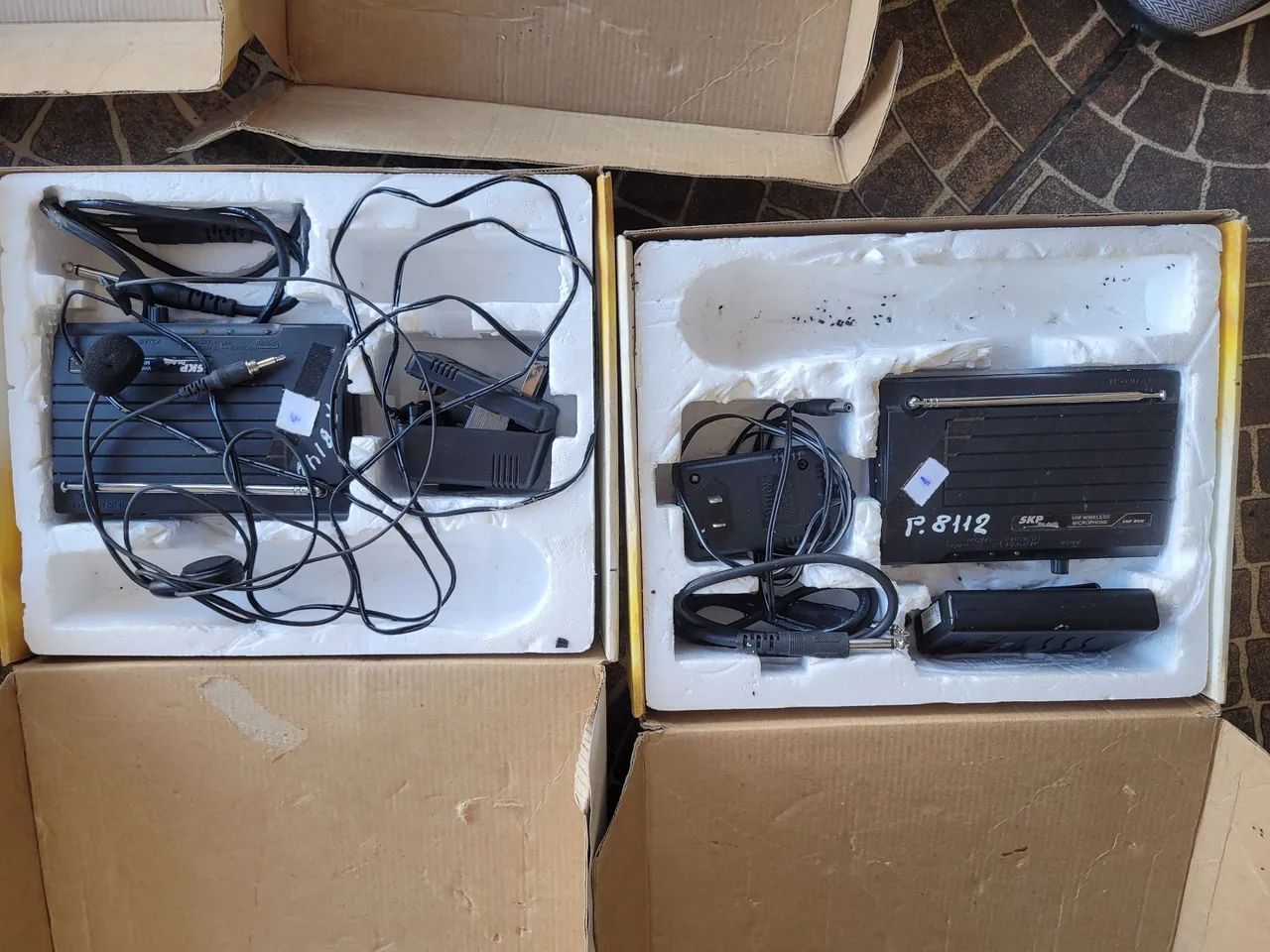 Lote de vídeo porteiro e microfone sem fio (leia a descrição) - Foto 2
