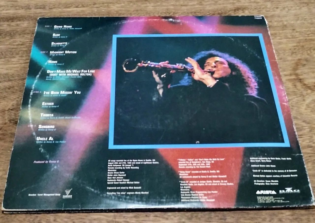 Disco de Vinil Kenny G. - Live ( Duplo ) - Foto 2