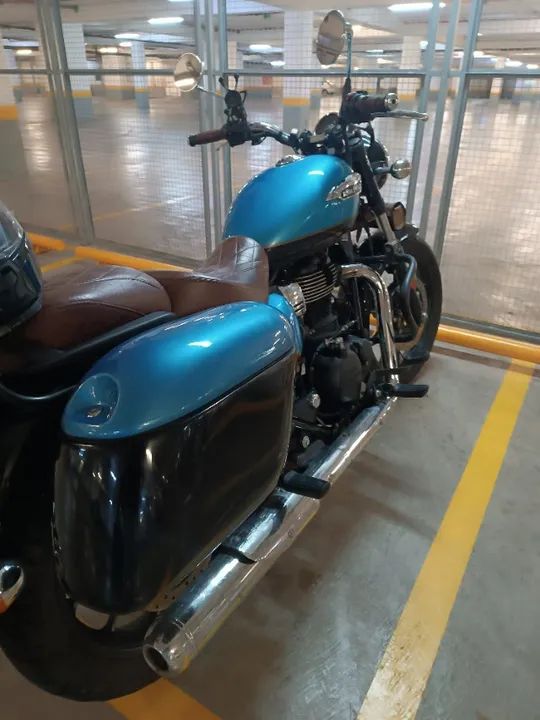 ROYAL ENFIELD METEOR 350 SUPERNOVA BLUE - Foto 2