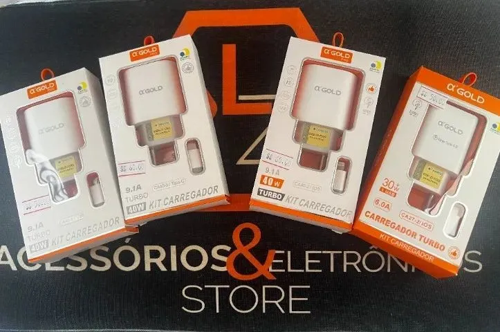 Carregador Turbo 30W/40W com Cabo