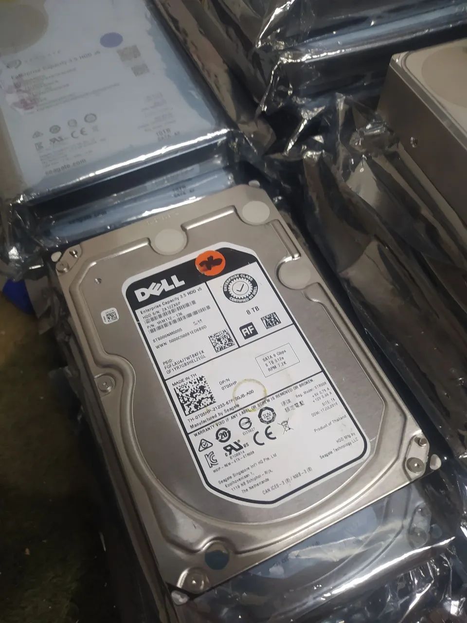 HD INTERNO 10TB RETIRADO DE SERVIDORES COM GARANTIA  - Foto 2