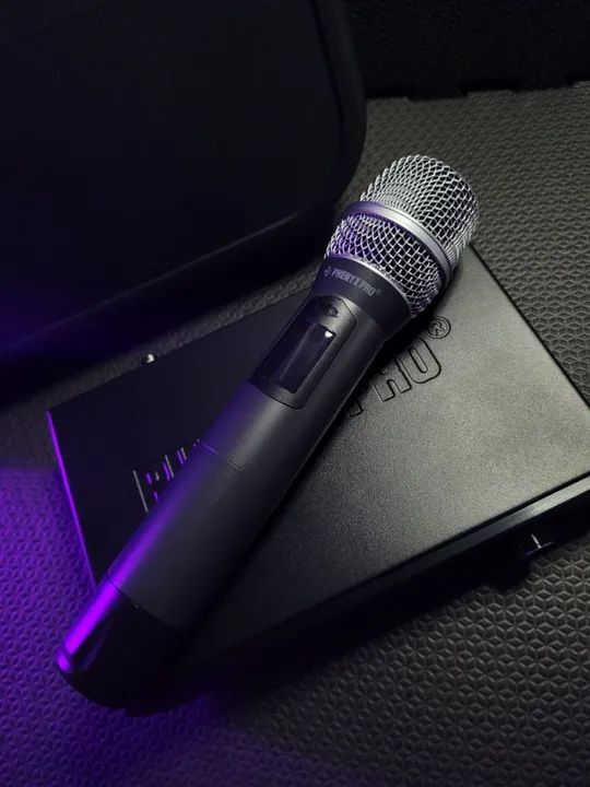 Microfone Profissional Phenyx Pro Sem Fio - Ptu-1u - Novo, na Caixa, Lacrado! - Foto 2