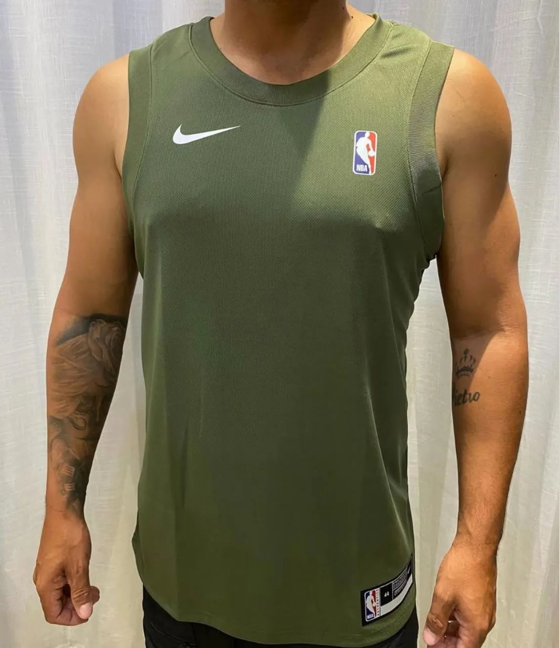 CAMISA REGATA DRYFIT NIKE BNA BASQUETE  - Foto 4