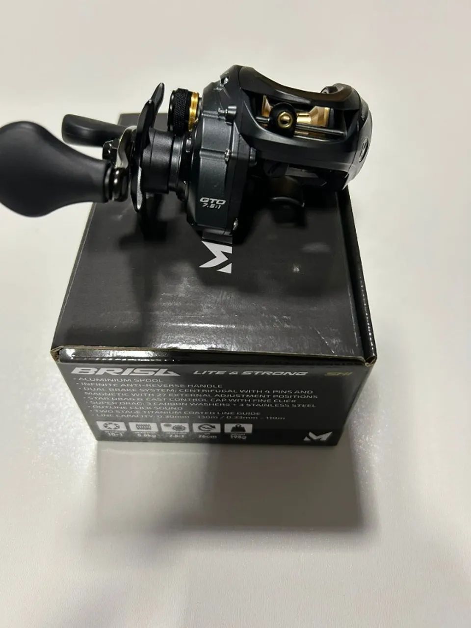 Carretilha Brisa LS 11000 Marine Sports (lado direito) - Foto 6