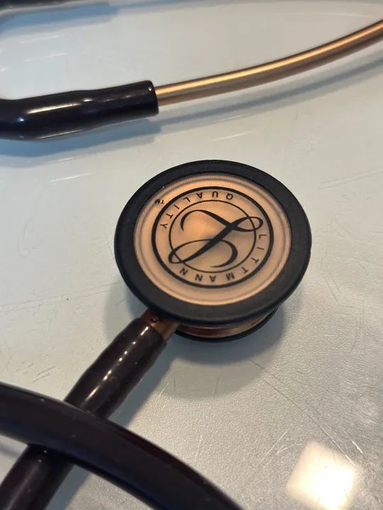 Estetoscópio Litmann Classic III chocolate cobre 5890-3m - Foto 4