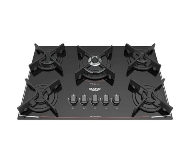 Fogão 5 Bocas Cooktop Acendimento Automático Turbo Glass (SUOPER PROMOÇÃO)!!