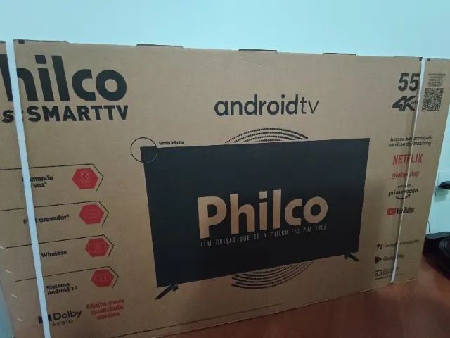Philco 55" 4K Android TV PTV55G7EAGCPBL - Lacrada64573375192193121