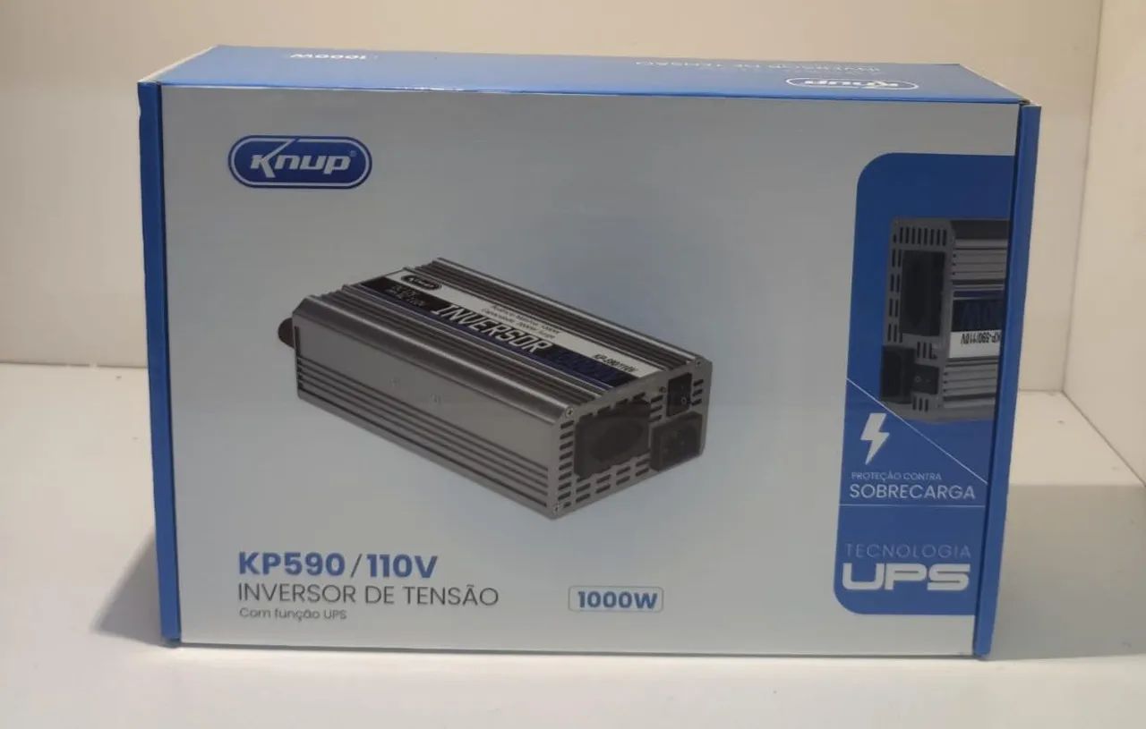 Inversor de Tensão Knup 1000W com função UPS - Foto 3