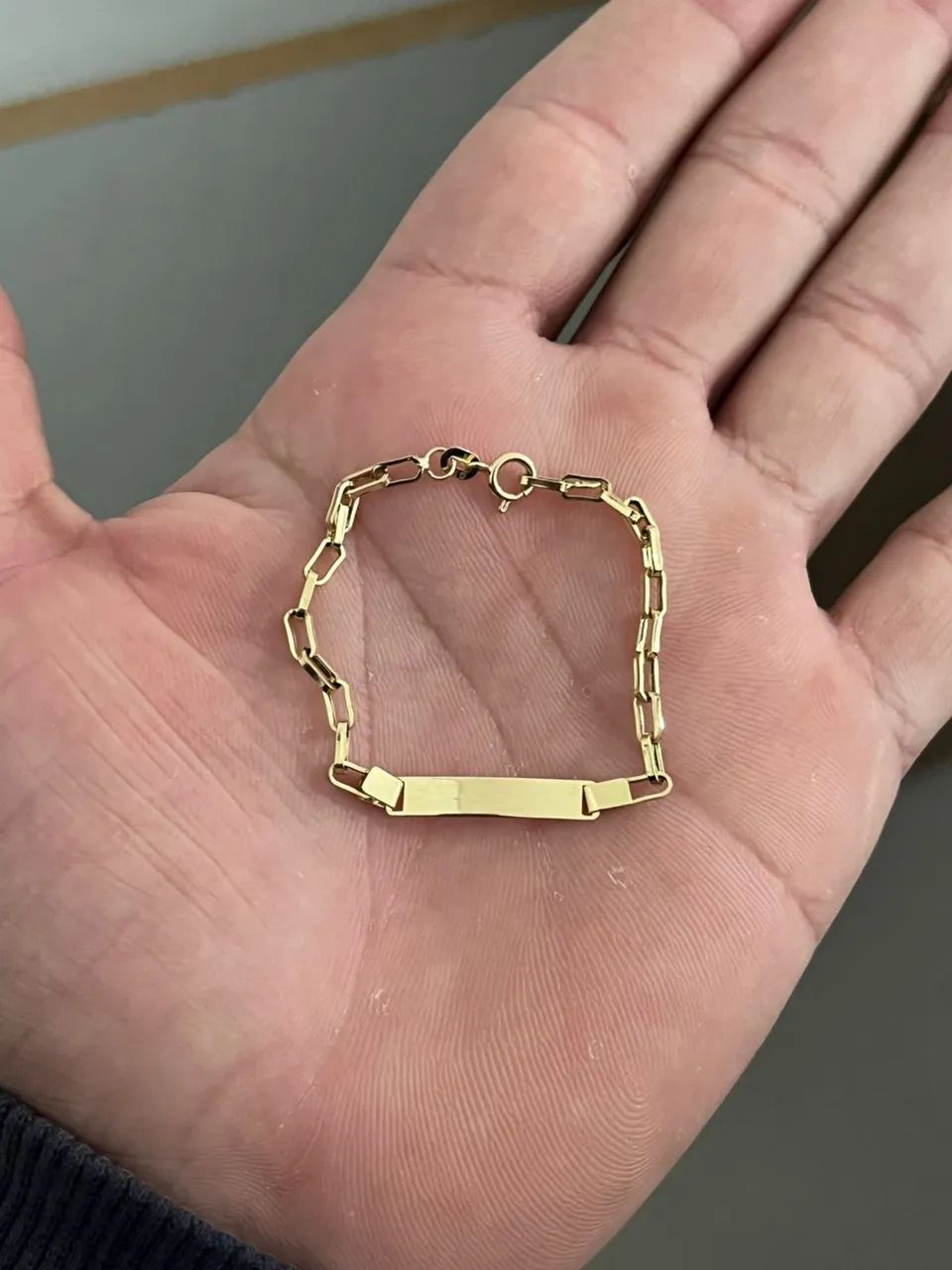 Pulseira Infantil de Ouro 18k  - Foto 2