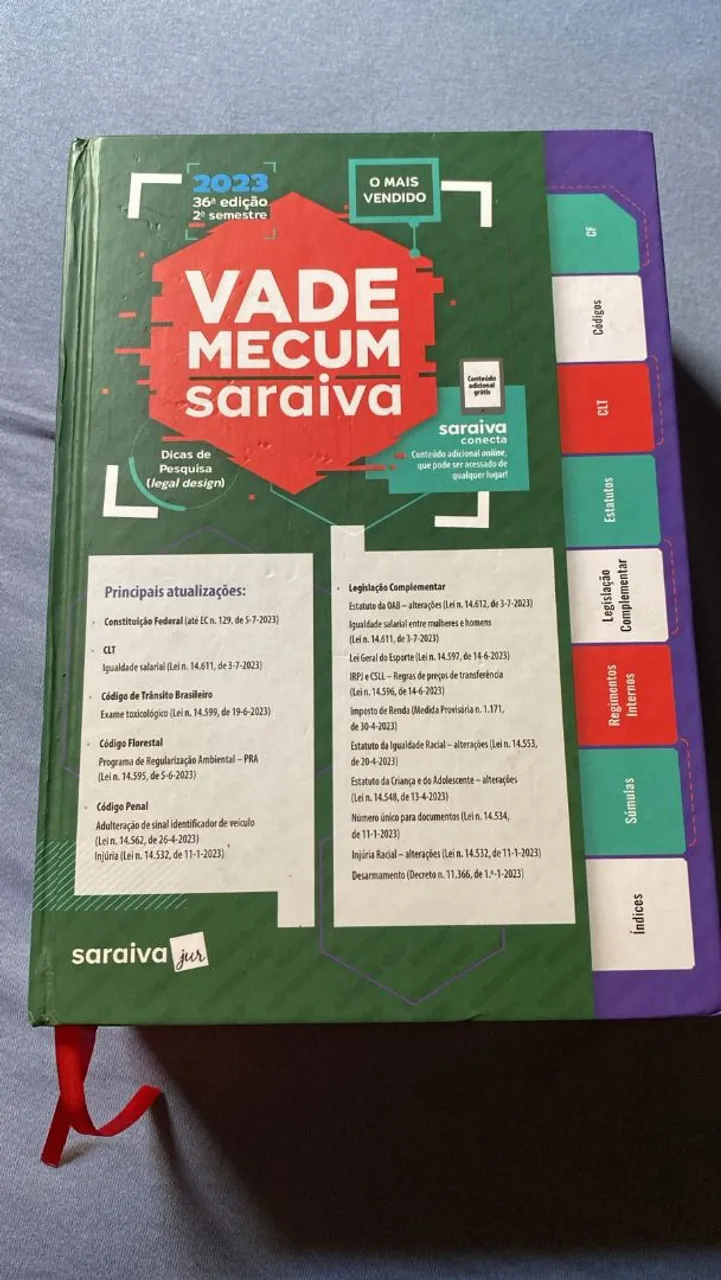 Vade Mecum Saraiva 2023 - 36ª Edição - 2° Semestre