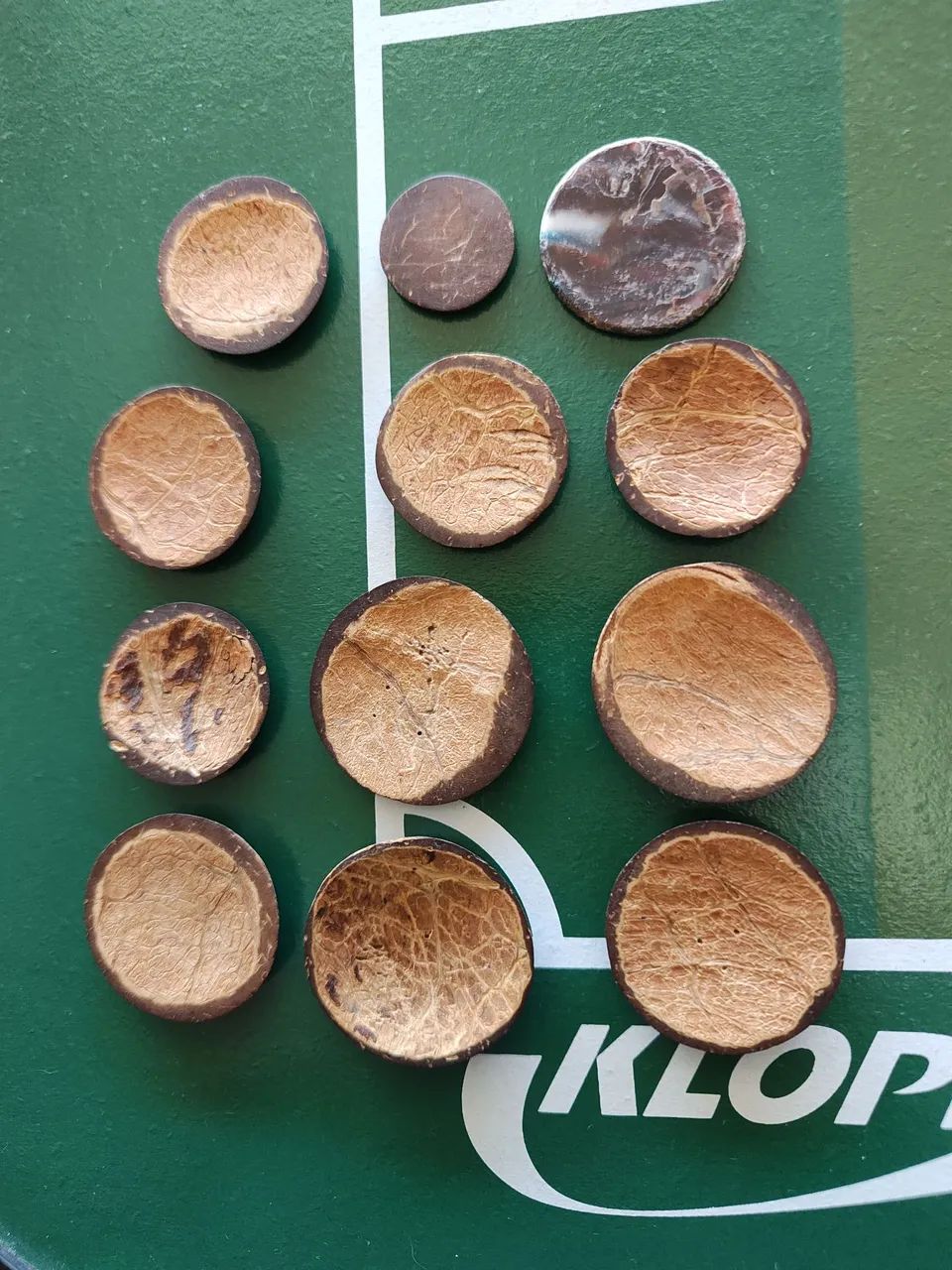 Futebol de botão. Coco antigo - Foto 3
