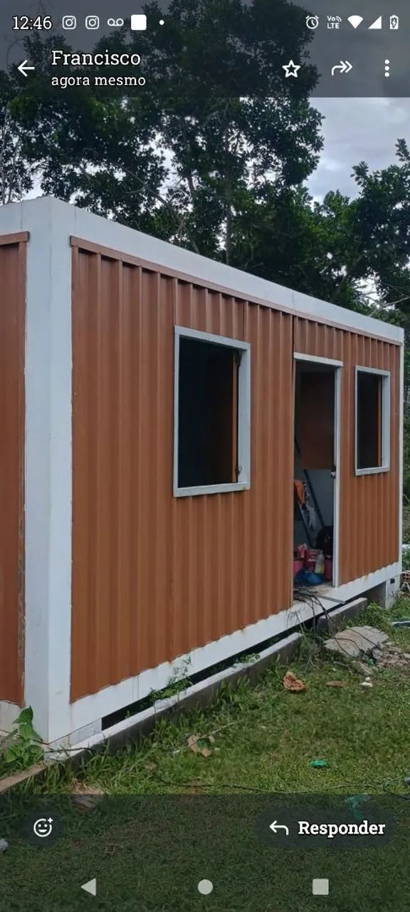 Confecção de Casas Container ,Galpões, Chalés / Modulados