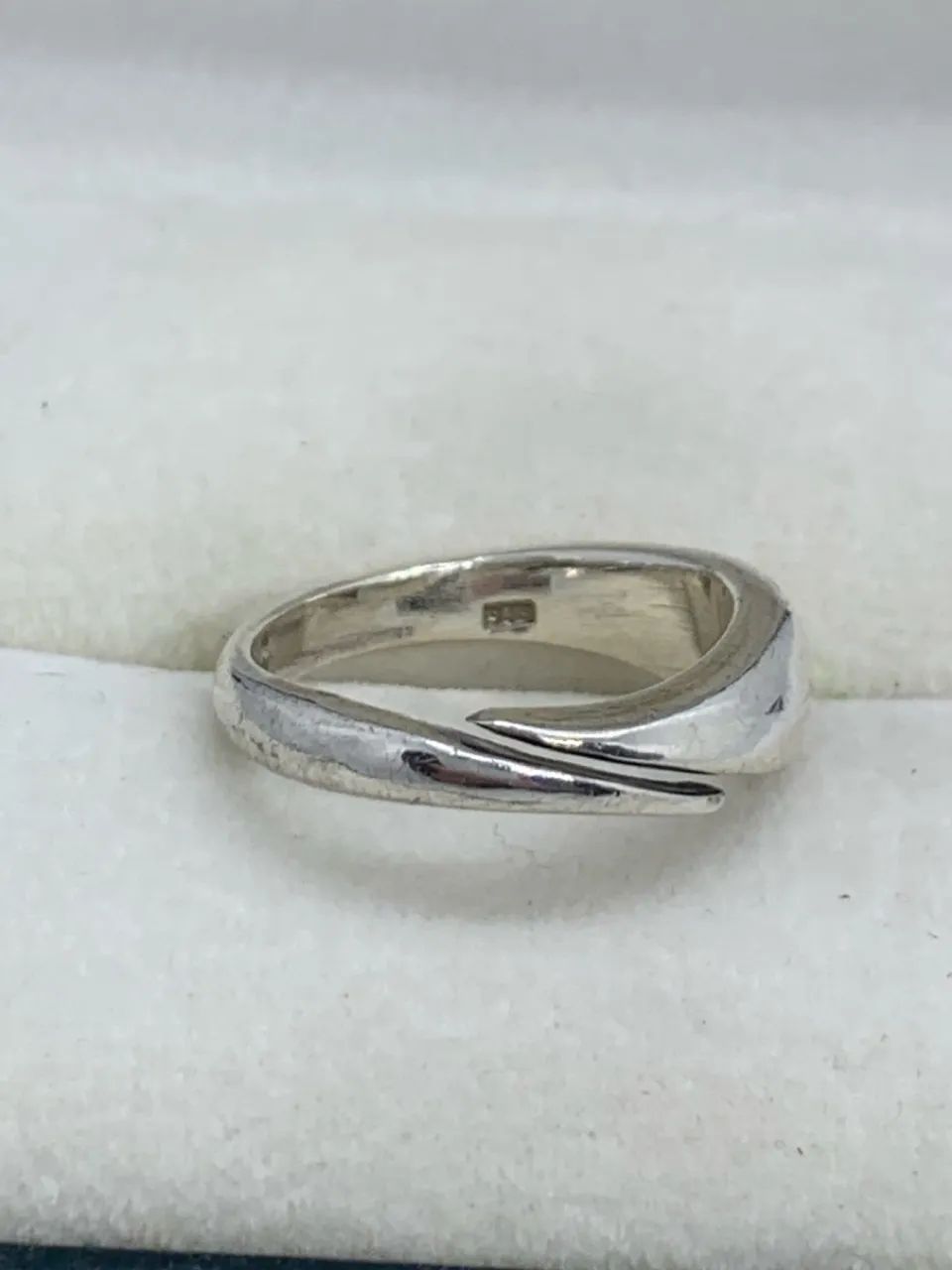 Anel de prata 925 com lindo design - Foto 5