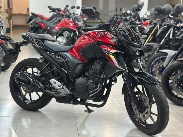 Yamaha FZ25 Fazer 250 Abs 2024 Vermelha - Mepal Motos